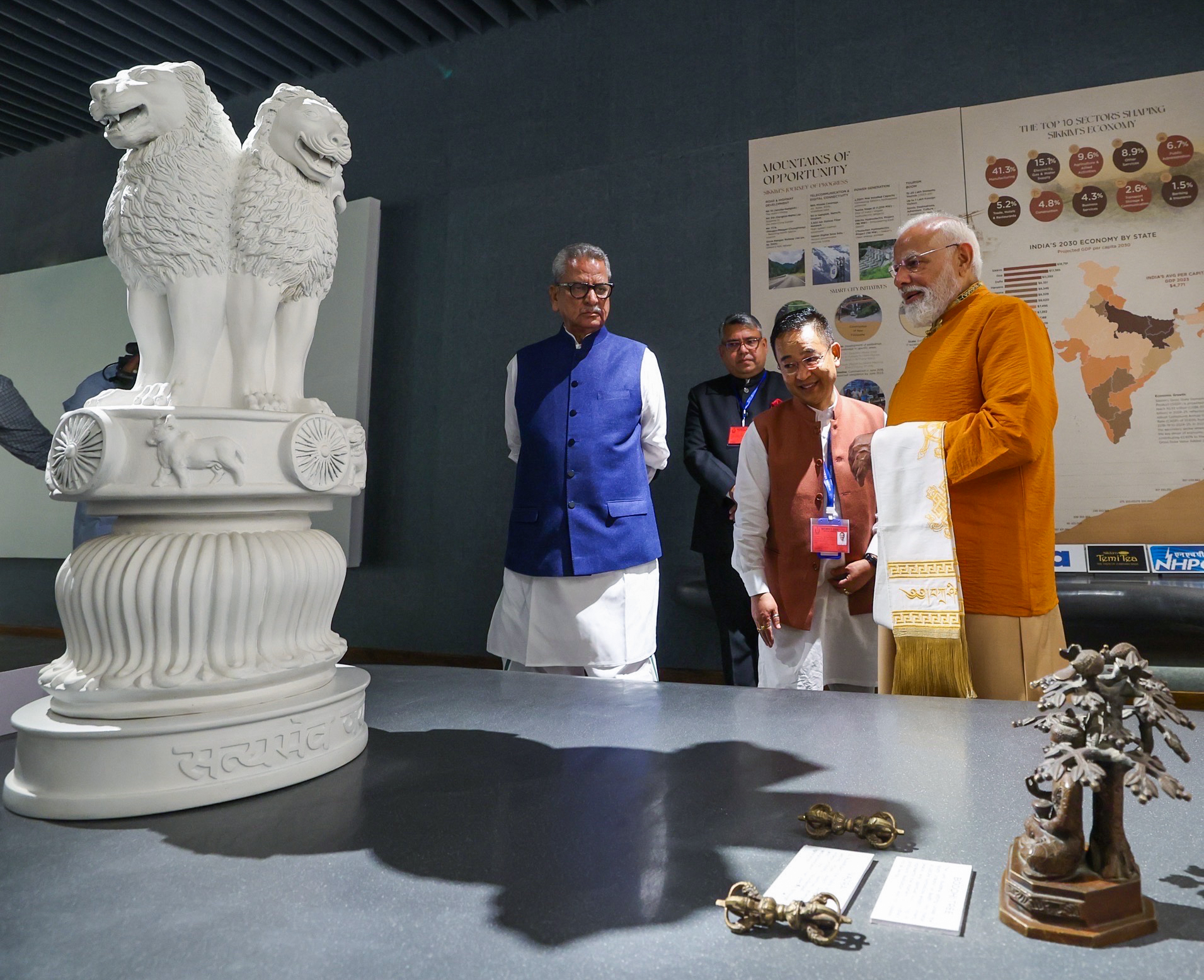 PM Modi launches ₹4,000 crore projects in Sikkim, calls Northeast India’s ‘Ashtalakshmi’