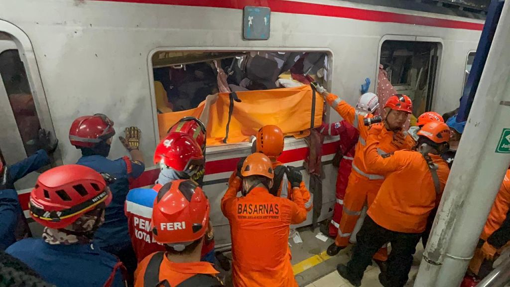 Indonesia train crash toll rises to 15 as rescuers complete evacuation