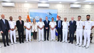 Indian Coast Guard holds talks with Fincantieri to boost maritime technology collaboration