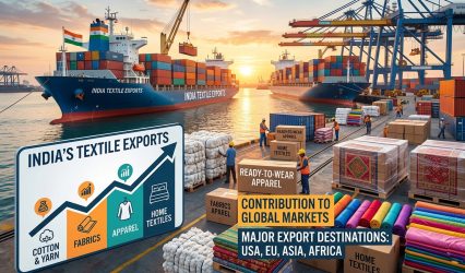 India’s textile exports grow 2.1% in FY 2025-26, driven by global demand and policy support