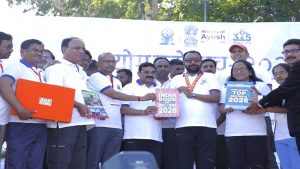 Yoga Mahotsav 2026 kicks off IDY countdown, sets Asia record with mass Trikonasana in Maharashtra's Lonar