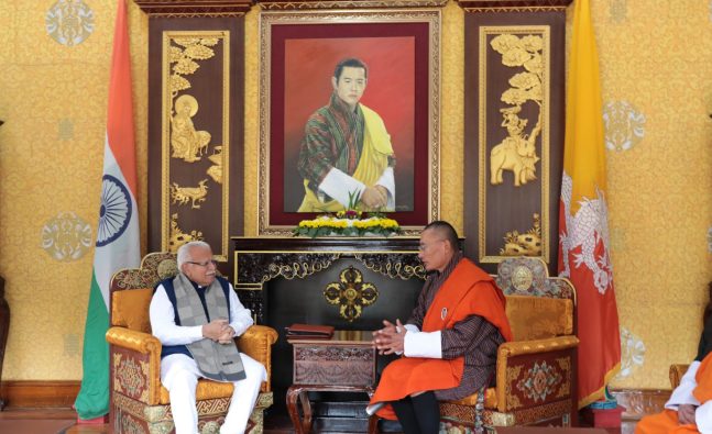 Manohar Lal begins Bhutan visit; India-Bhutan sign key power agreements