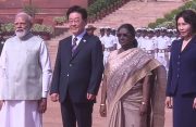 President Murmu, PM Modi welcome South Korean President Lee Jae Myung at Rashtrapati Bhavan