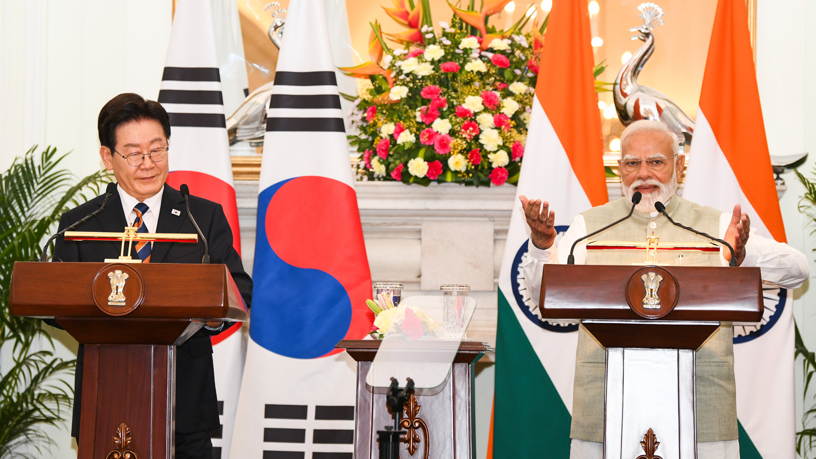 PM Modi, President Lee Jae Myung set $50 billion trade target, announce India-South Korea ‘futuristic partnership’