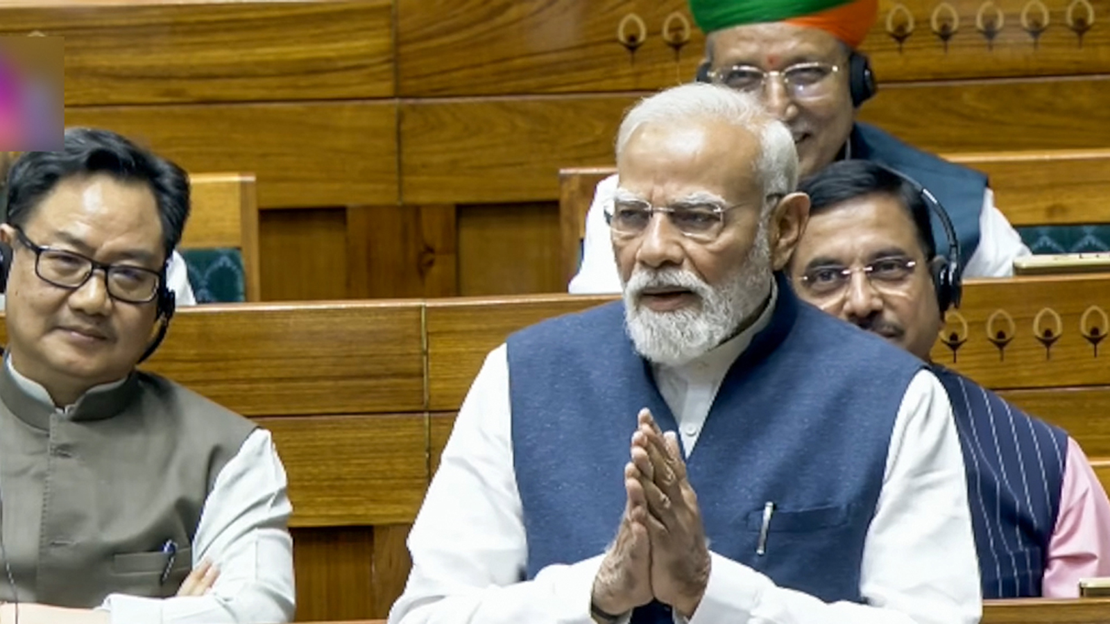 PM Modi urges MPs to back women’s reservation amendment, calls it ‘historic opportunity’