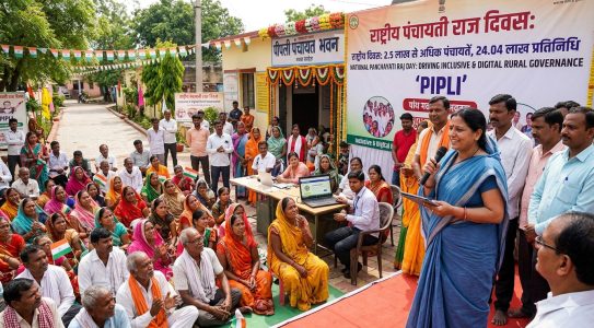 National Panchayati Raj Day: Over 2.5 lakh Panchayats, 24.04 lakh representatives drive inclusive, digital rural governance