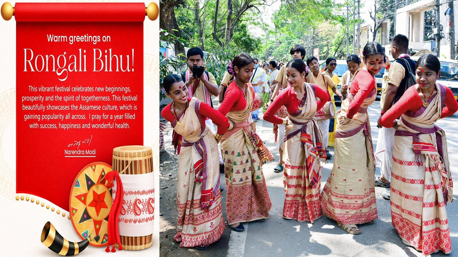 PM Modi extends Rongali Bihu greetings, highlights spirit of togetherness and new beginnings
