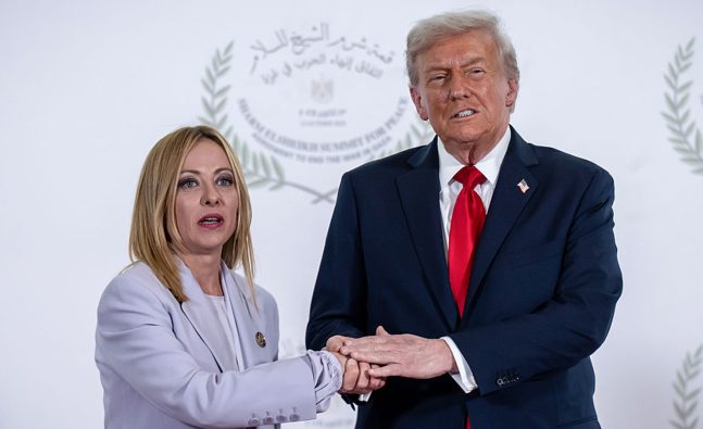 Trump goads Italy's Meloni again on eve of NATO summit