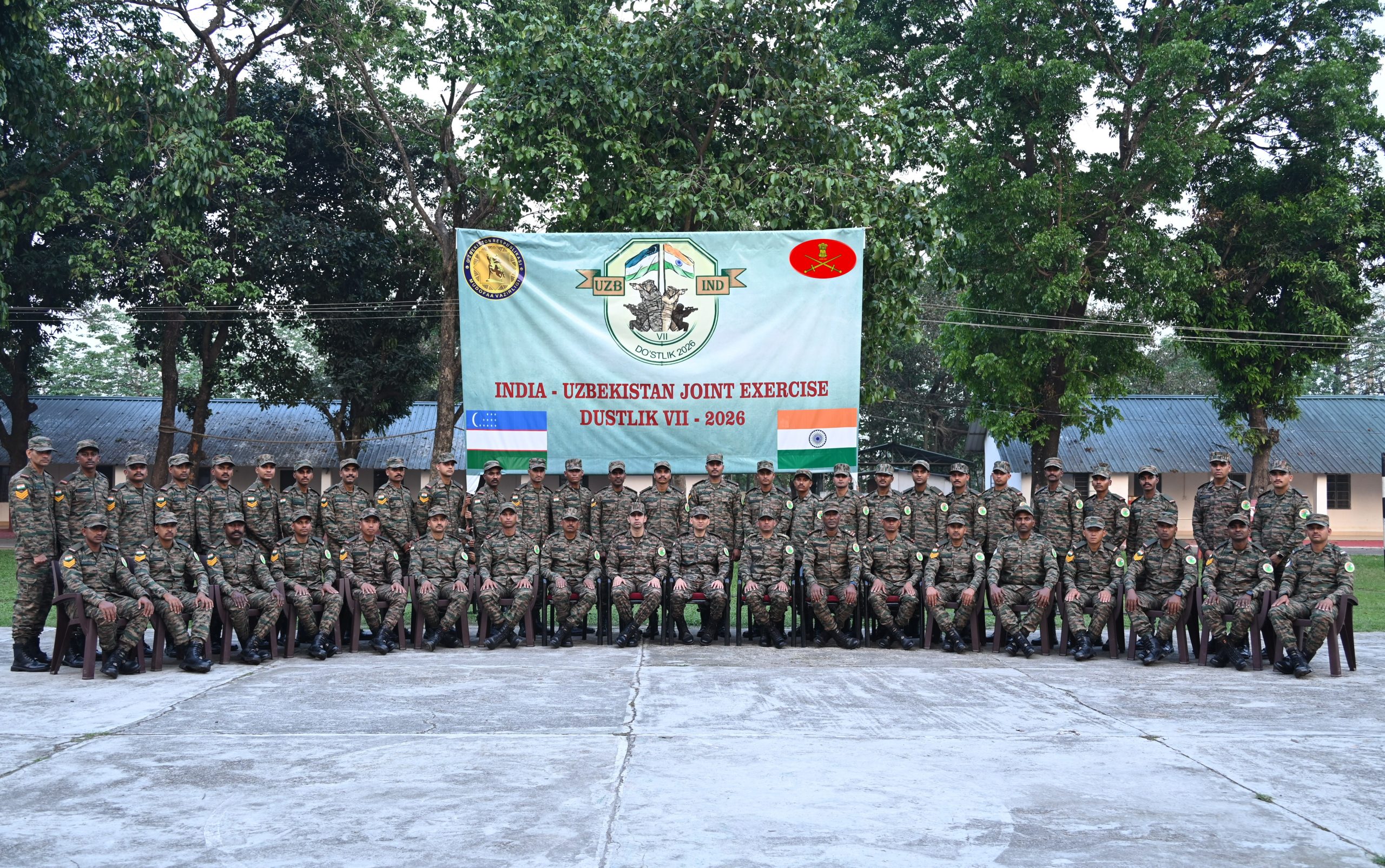 India-Uzbekistan 14-day joint military exercise ‘DUSTLIK’ underway in Namangan