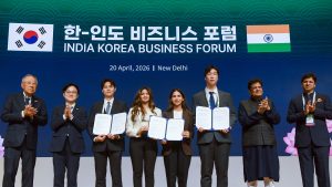 Union Ministers Nirmala Sitharaman and Piyush Goyal hold talks with Korean leaders to boost economic ties