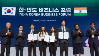 Union Ministers Nirmala Sitharaman and Piyush Goyal hold talks with Korean leaders to boost economic ties