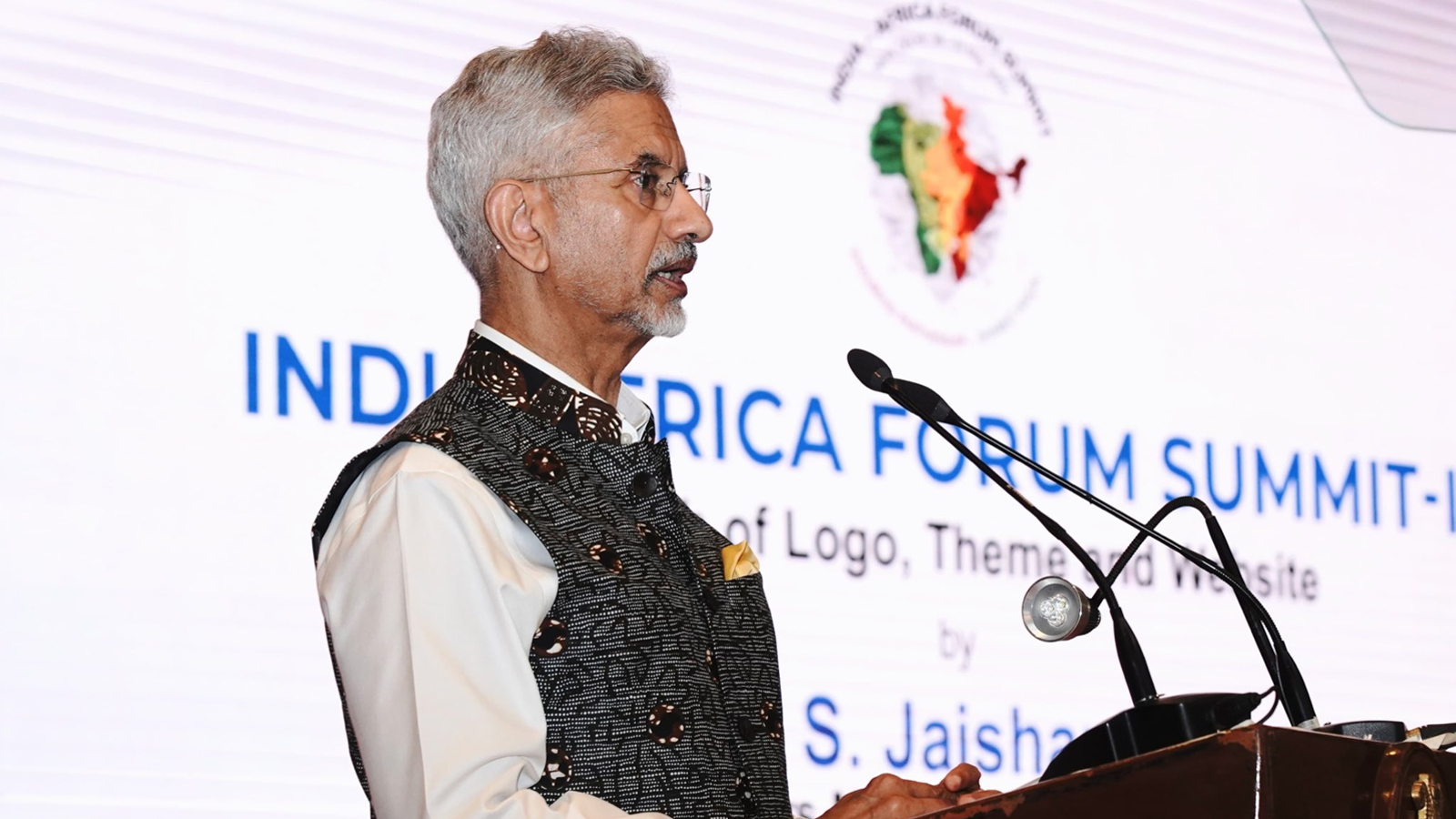 EAM Jaishankar launches logo, theme and website for 4th India-Africa Forum Summit, highlights future-focused partnership