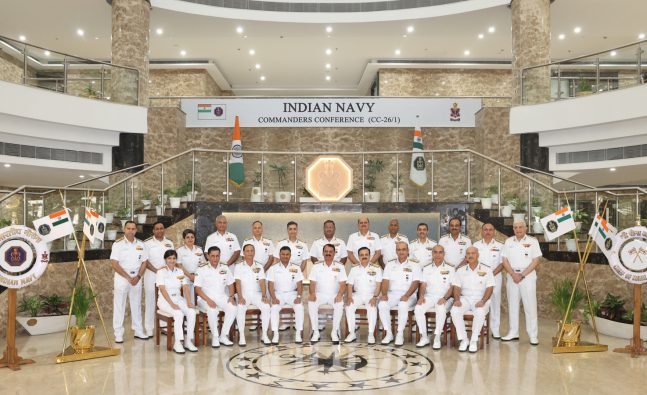 Naval Commanders’ Conference 2026 begins in Delhi; focus on combat readiness and future warfare