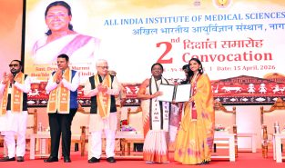President Murmu urges compassion-driven healthcare at AIIMS Nagpur convocation