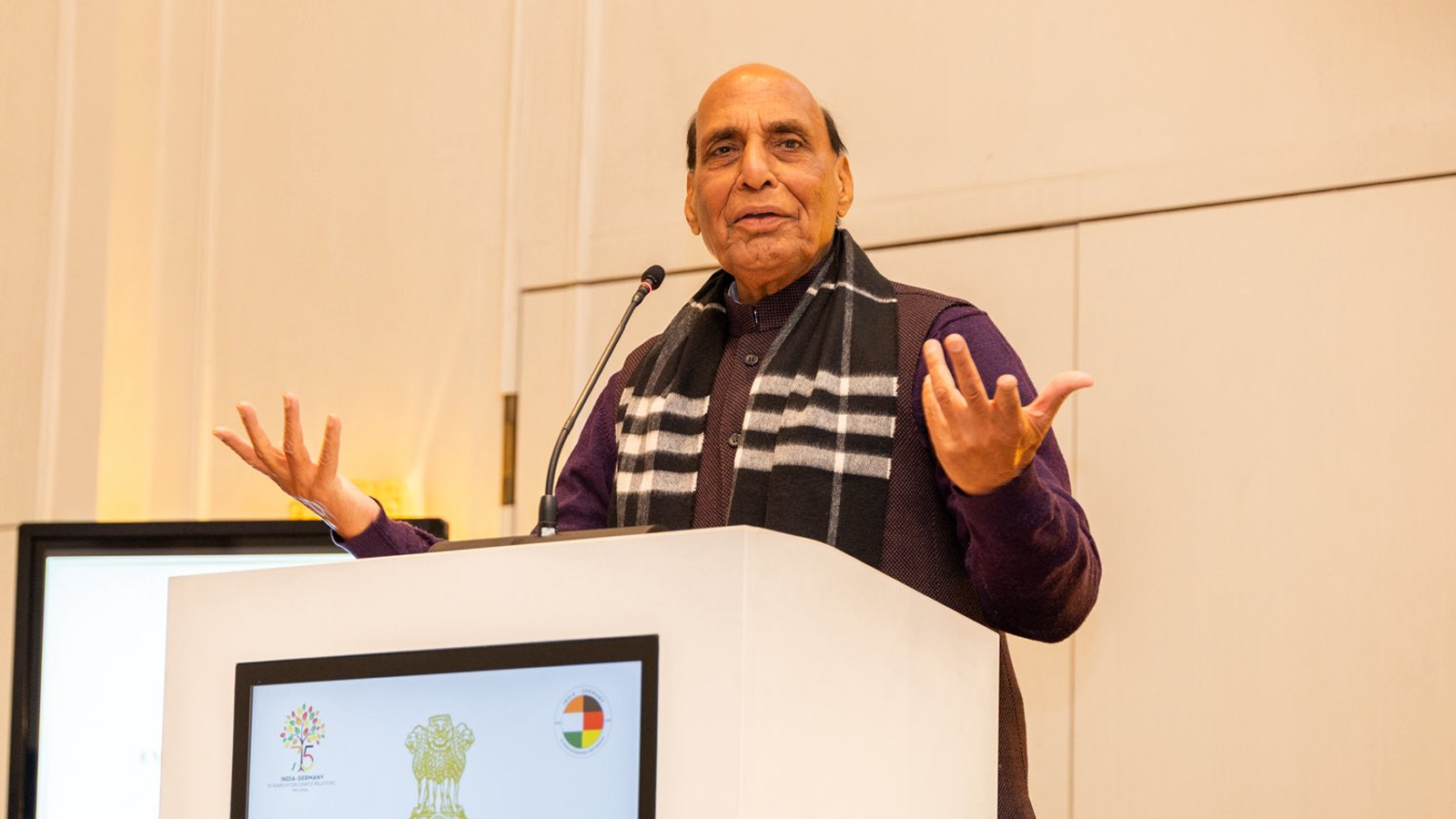 Rajnath Singh engages Indian diaspora in Berlin, highlights role in strengthening India-Germany ties