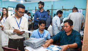 Assembly polls 2026: BJP leading in 75 seats; Hitendra Nath Goswami defeats Gaurav Gogoi in Jorhat