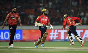 Punjab slip from top spot after loss to Hyderabad