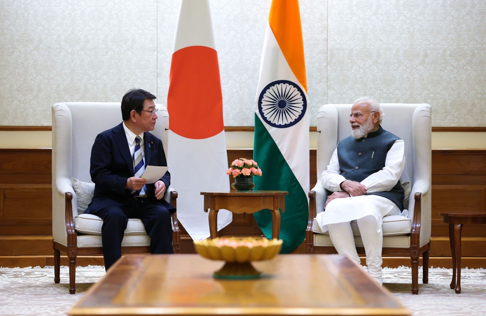 PM Modi meets Japanese FM Toshimitsu Motegi, discusses Indo-Pacific cooperation