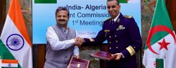 India, Algeria agree to expand defence cooperation at first joint commission meeting