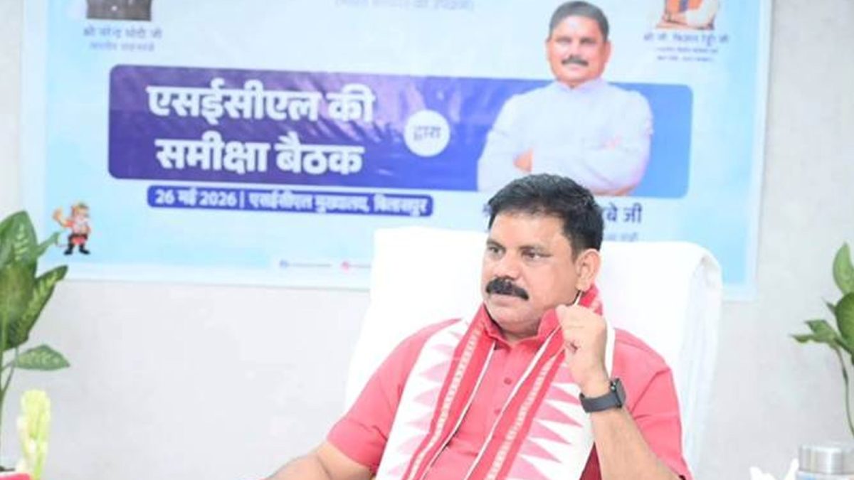 Review of SECL operations, digital push and healthcare upgrade mark MoS Satish Chandra Dubey's Chhattisgarh visit