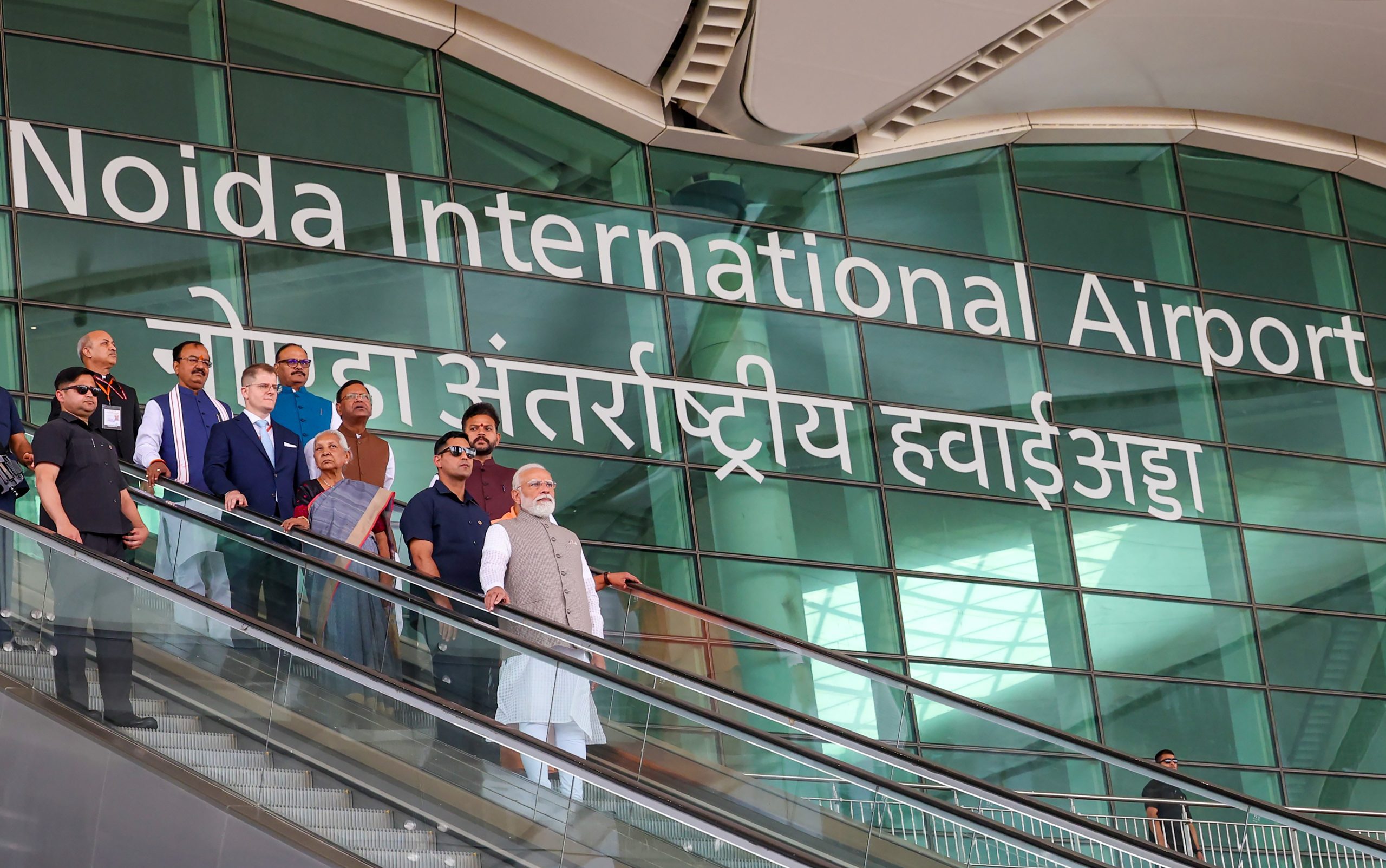 Commercial Flight Operations Begin at Noida International Airport in Jewar
