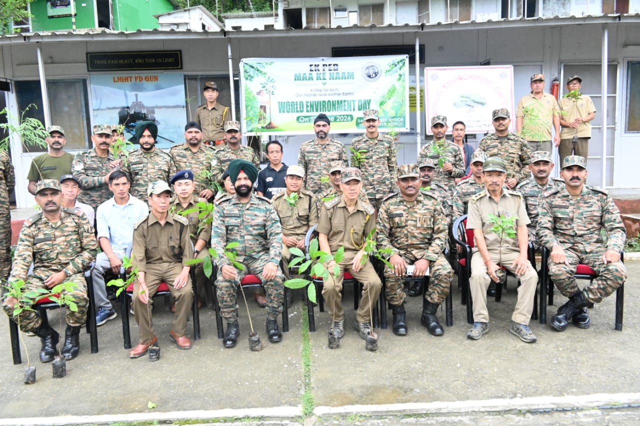 Army, CAPFs mark World Environment Day with green initiatives across Northeast region