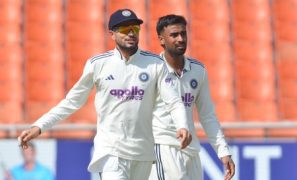 Manav Suthar scripts dream debut with six-for as India enforce follow-on against Afghanistan