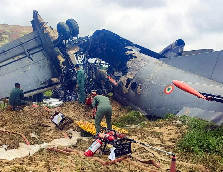 IAF Aircraft Crash: Squadron Leader, Flight Lieutenant Among Five Killed