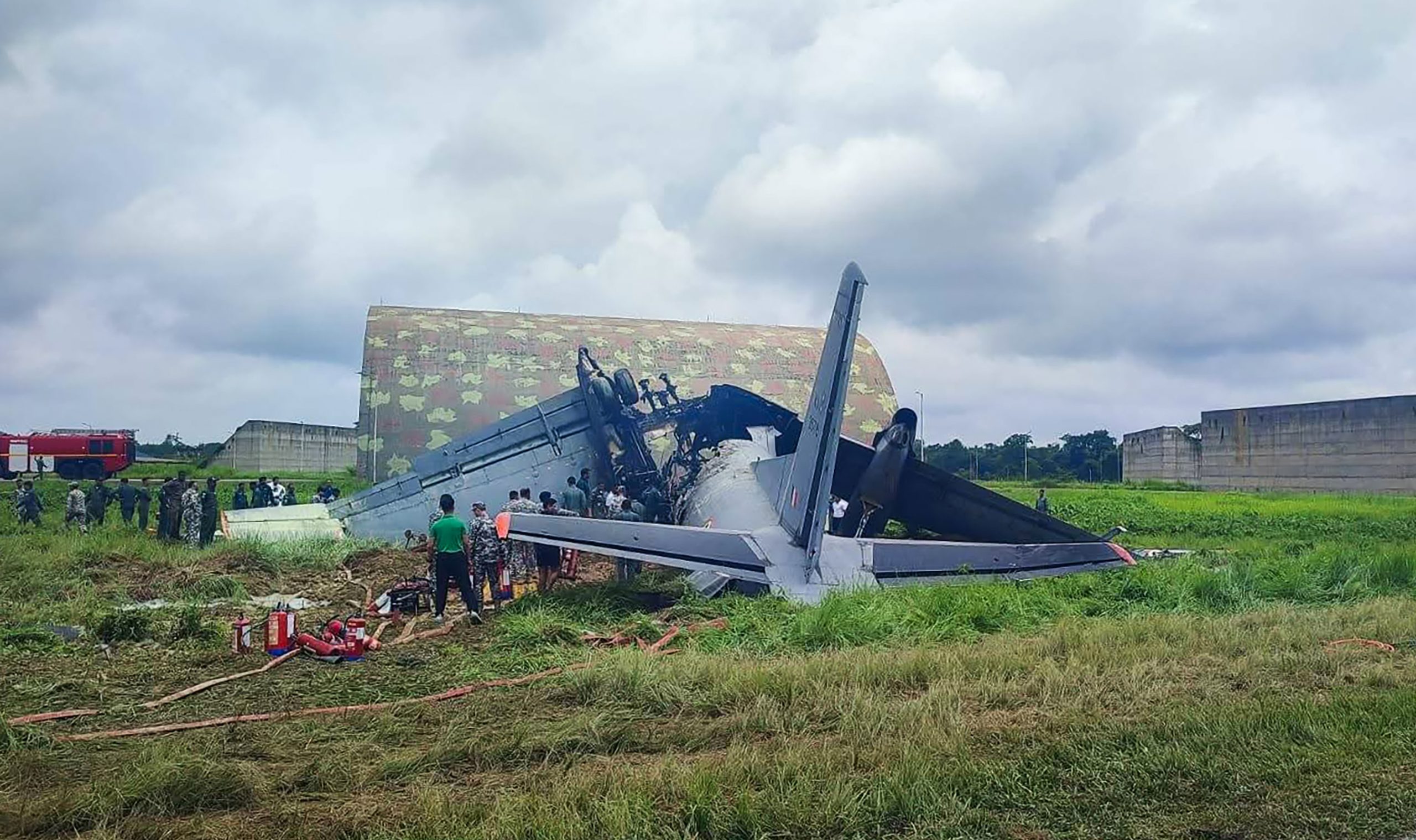 Five IAF Personnel Killed in Jorhat AN-32 Crash; Assam CM, Rajnath Express Grief