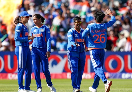 Women’s T20 WC: Deepti’s five-for powers India to 64-run win over Pakistan