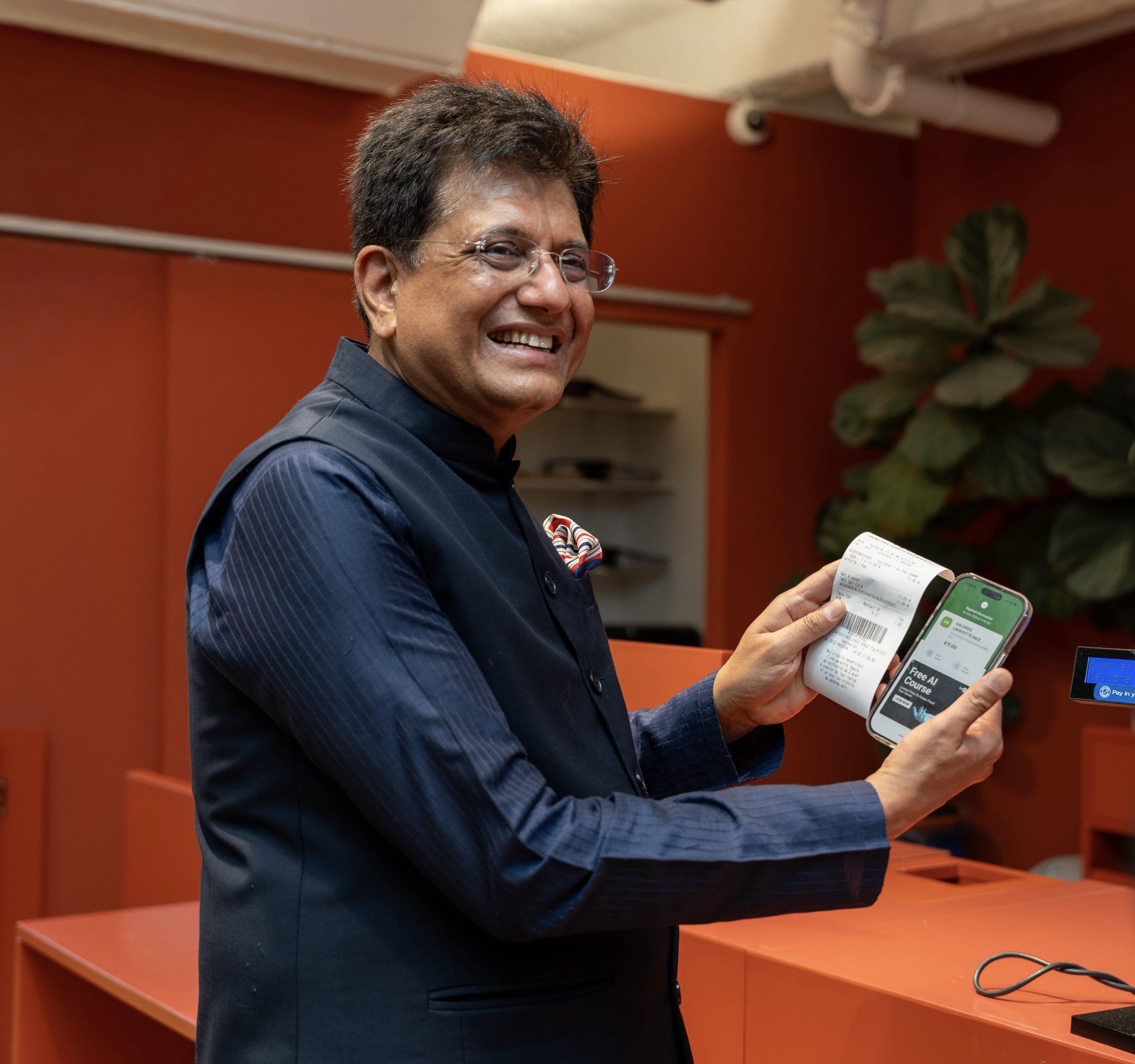 ‘Another significant step’: Commerce Minister Piyush Goyal launches UPI in France