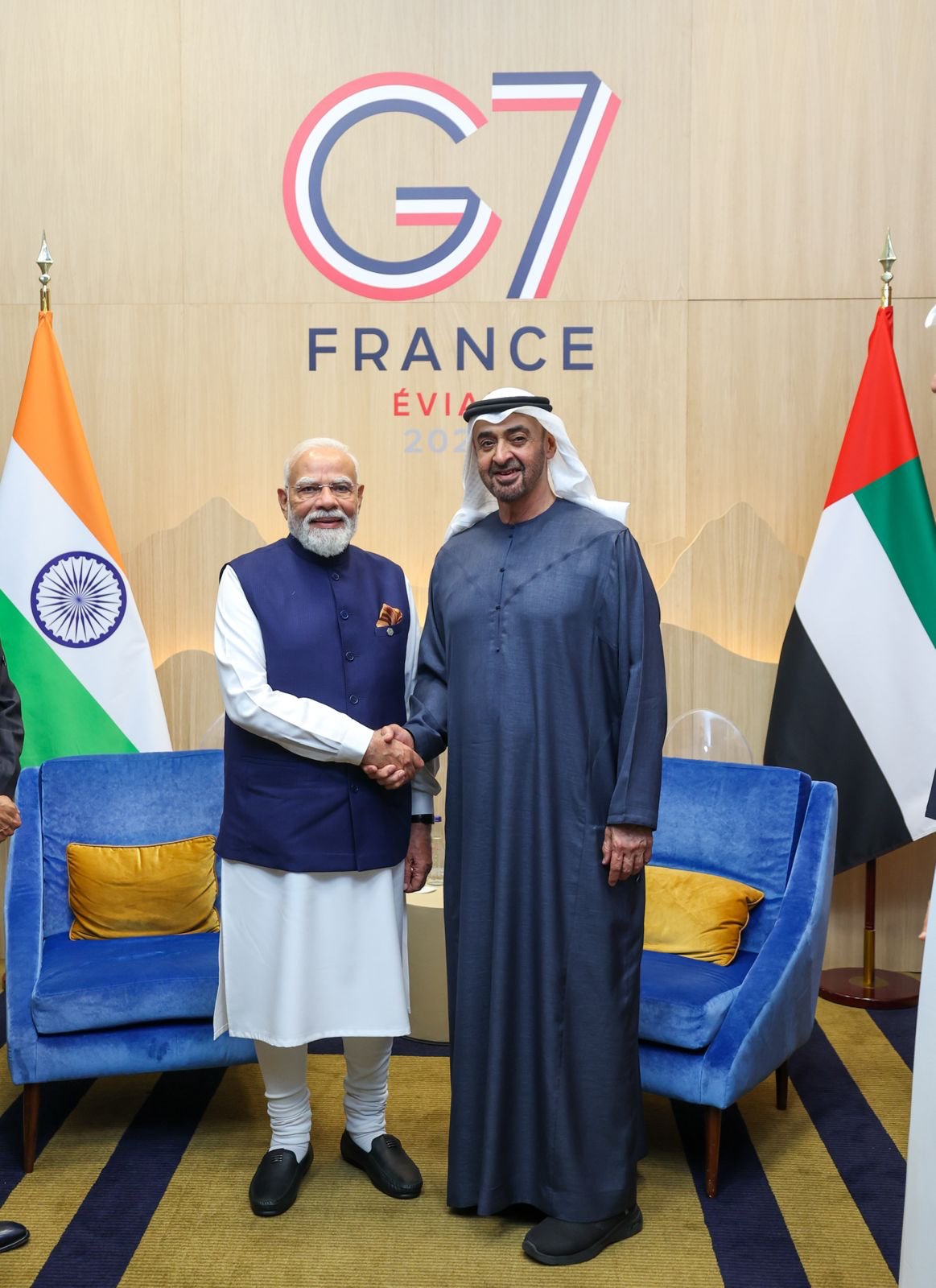PM Modi, UAE President discuss ways to strengthen comprehensive strategic partnership