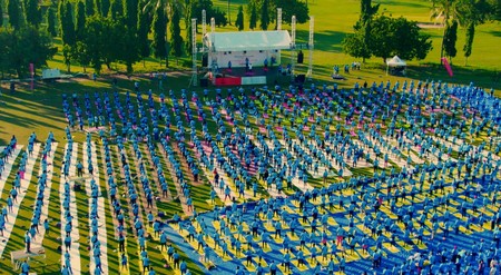 Thousands join International Yoga Day celebrations across Africa as yoga’s popularity continues to grow