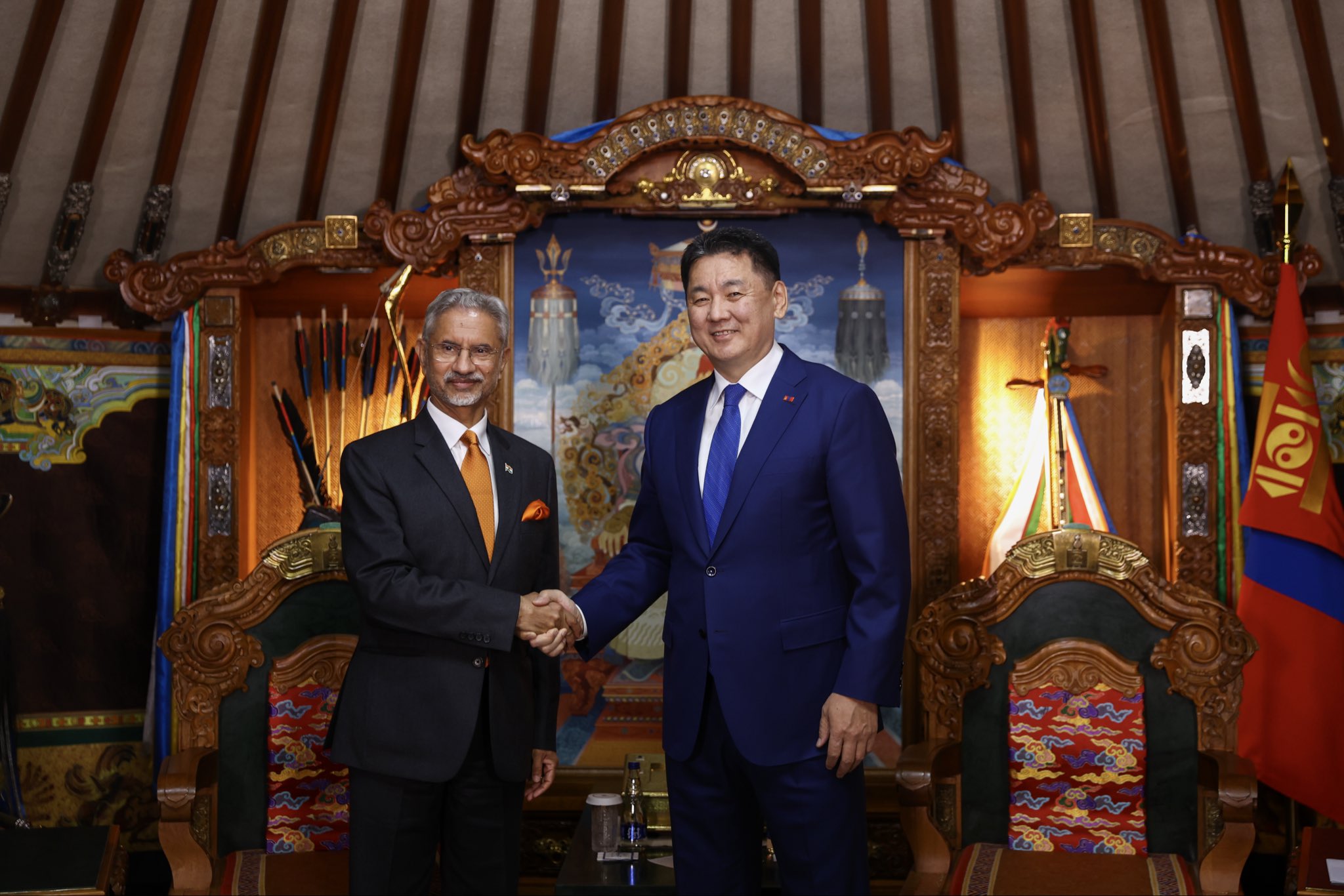 Jaishankar Concludes Official Visit to Mongolia, Takes Stock of Bilateral Ties