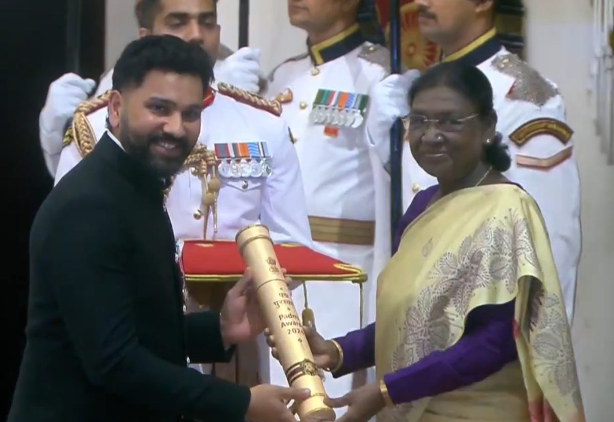 President Murmu presents Padma Awards to Rohit Sharma, Savita Punia and other sporting icons