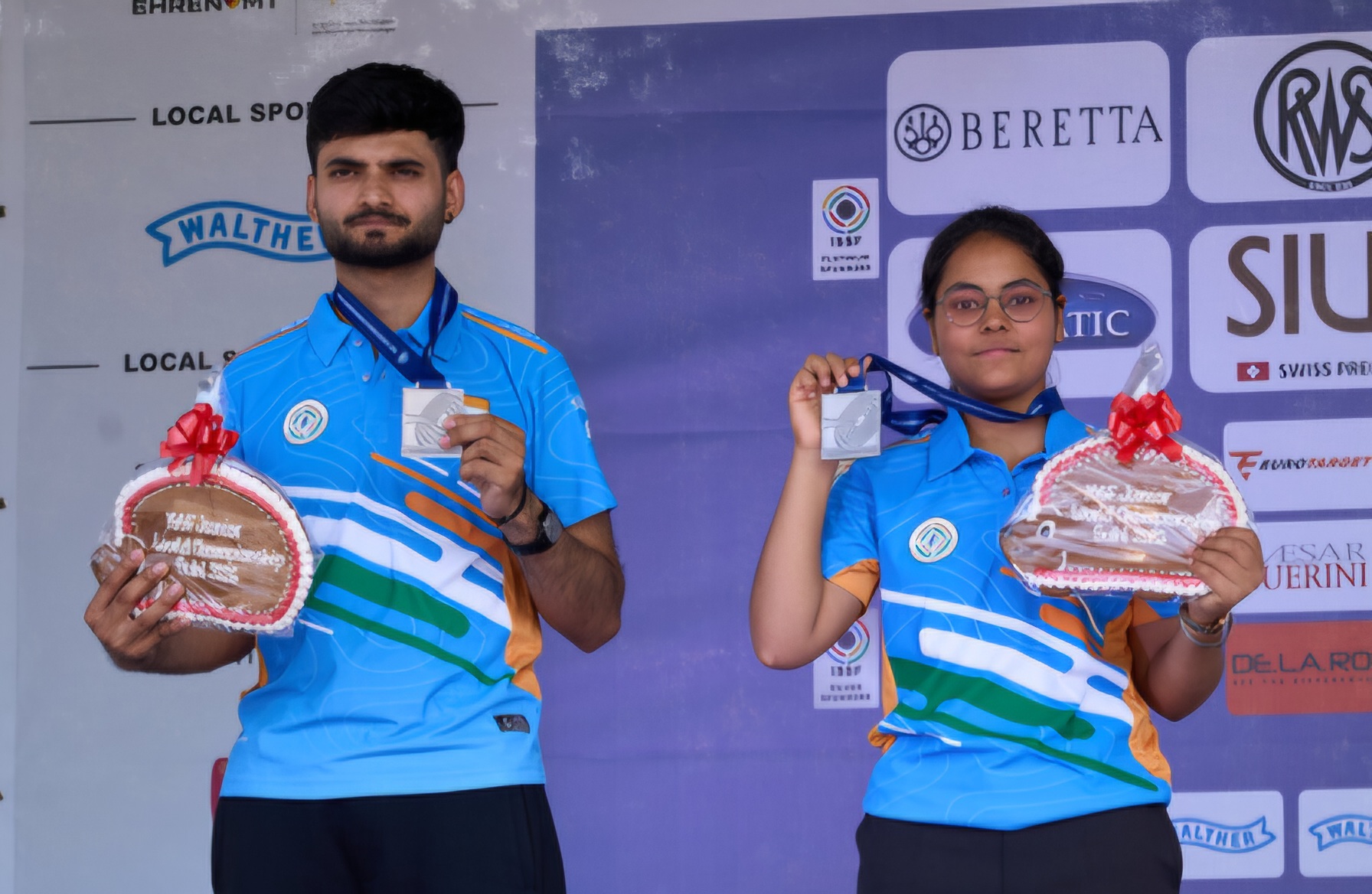 ISSF Junior World Cup: Vanshika, Shiva win mixed team silver as India extend lead atop standings