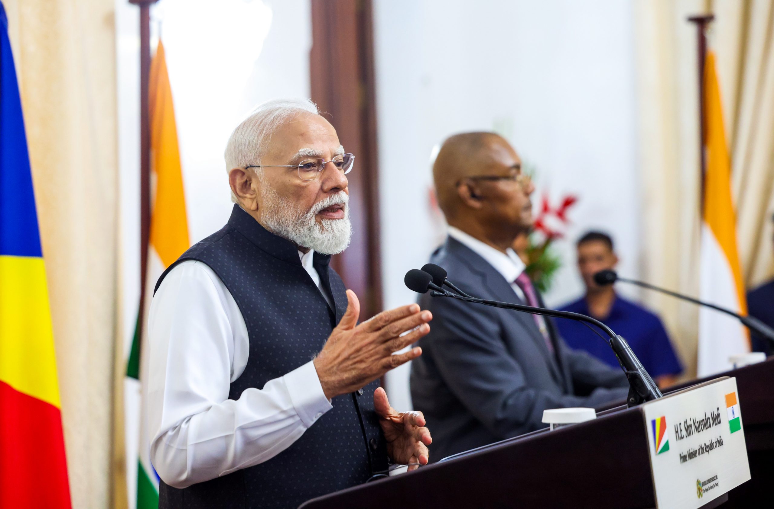 PM Modi Calls for an ‘Ocean of Opportunity’ in Indian Ocean Region
