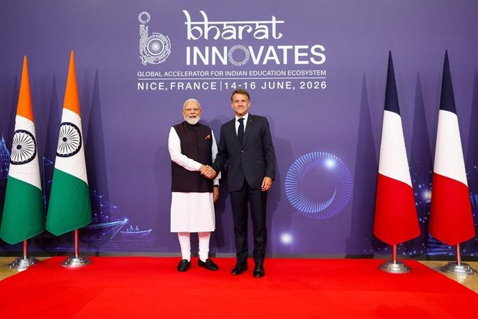 PM Modi, Macron launch Bharat Innovates 2026 in Nice to boost Indo-French deep-tech partnership