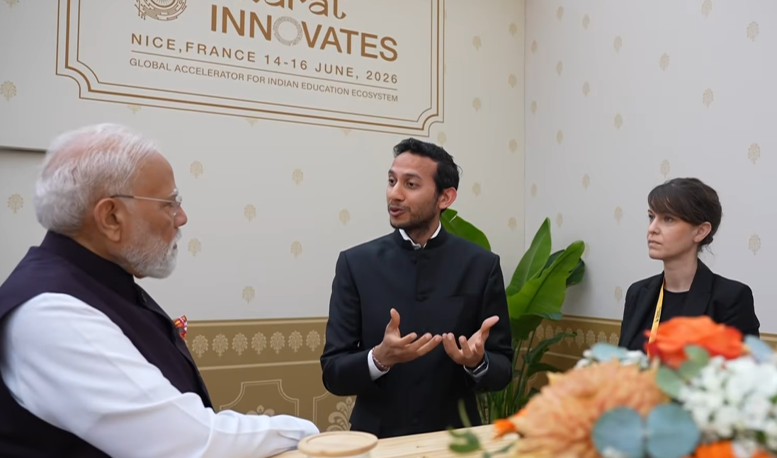 Bharat Innovates 2026: PM Modi interacts with venture capitalists and startup leaders in France