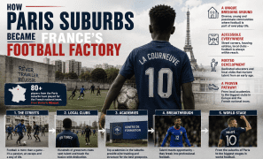 How Paris suburbs became France’s football factory