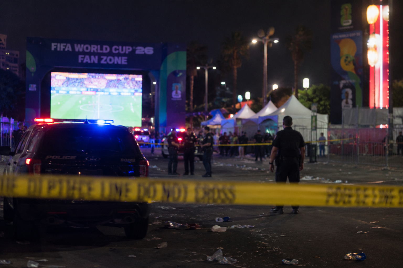 One killed in shooting at site of California World Cup fan zone 