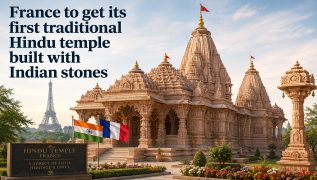 France to get its first traditional Hindu temple built with Indian stones