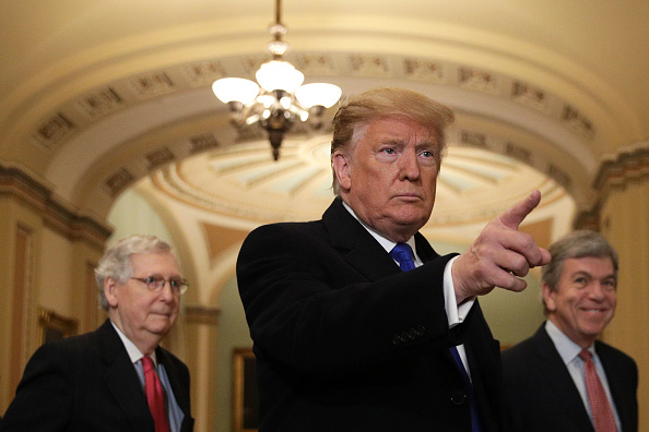 Trump, Republican senator engage in shouting match over Iran war