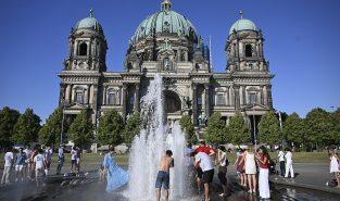 Germany hit by record temperatures as heatwave moves east