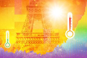 Understanding Omega Blocks as cause of heatwave in France