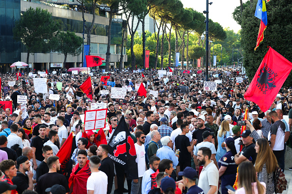 ‘Albania is not for sale’, protesters say over Kushner-linked luxury resort near a protected wetland