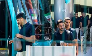 Iran team arrive in US for World Cup opener as the two nations reach peace deal