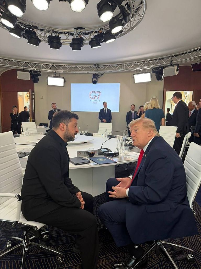G7 leaders express optimism for peace after Trump’s ‘very good’ Zelenskiy meeting
