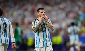 Messi hat-trick equals goalscoring record as Argentina beat Algeria