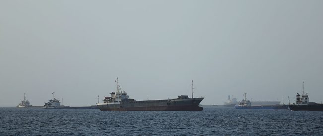 First tankers cross strait after Iran deal; Israeli strikes stir doubt in Lebanon